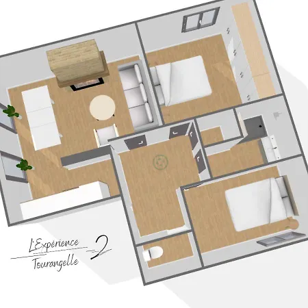Apartament L'experience Tourangelle #2